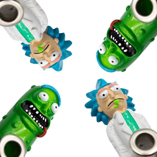 Pipa de Resina Ricky y Morty