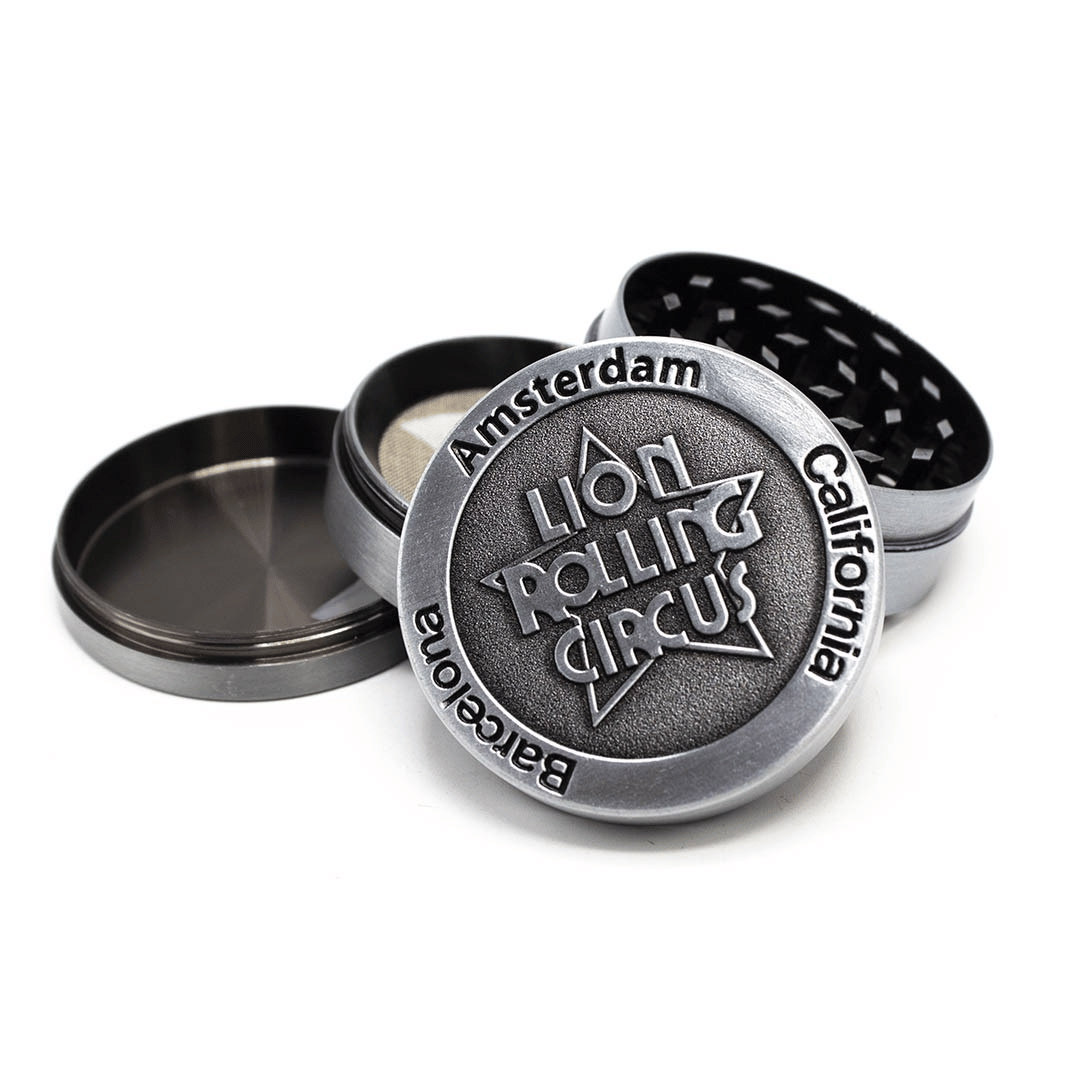 Lion Rolling Circus Grinder Metalico