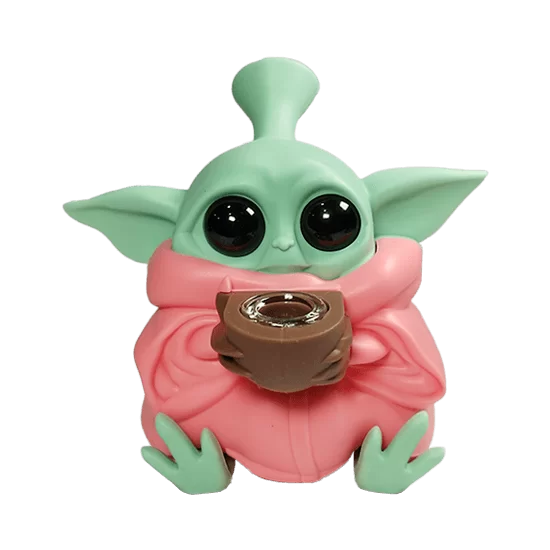 BONG SILICONA YODA
