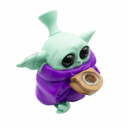 BONG SILICONA YODA