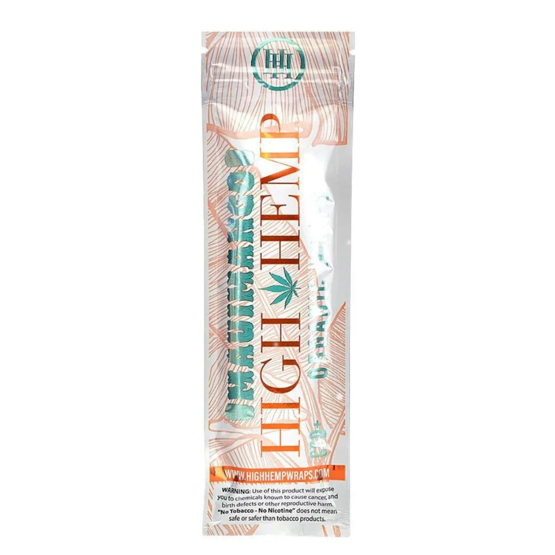 High Hemp Wraps x2 CBD + Filtros
